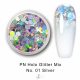 PN Holo glitter mix No.01 Silver