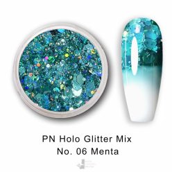 PN Holo glitter mix No.06 Menta