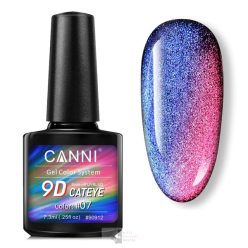   07 - MACSKASZEM EFFEKT - 7.3 ml - CANNI Cat Eye 9D gél lakk 