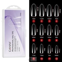 CANNI Soft Gél Tip 240 db-os / 12 méret No.02 mandula