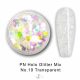 PN Holo glitter mix No.19 Transparent