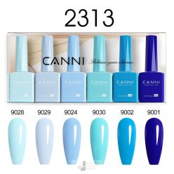   Crystal Clear Waters - CANNI HEMA FREE UV/LED gél lakk szett 6x9ml