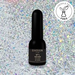   "Pop Star No.1" Top Coat No Wipe csillogó fedőzselé