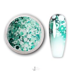 PN Holo glitter mix No.43 Ice Green