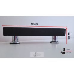   Cserélhető huzatos kéztámasz alap 40 cm hosszú 10 cm magas, egy huzattal 