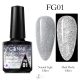 FG01 - CANNI UV/LED Reflective Disco gél lakk 7.3 ml