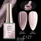C127 - Sparkle Diamond Cat Eye UV/LED gél lakk 16 ml