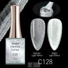 C128 - Sparkle Diamond Cat Eye UV/LED gél lakk 16 ml