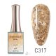 C317 - CANNI Bright Sequin Series UV/LED gél lakk 16 ml