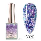 C320 - CANNI Bright Sequin Series UV/LED gél lakk 16 ml