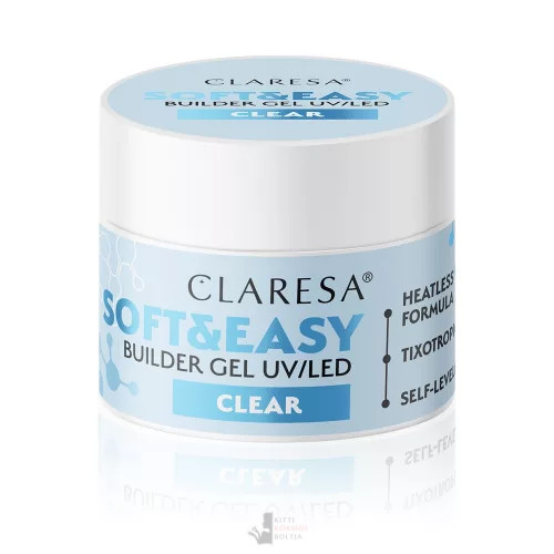 Clear - CLARESA Soft&Easy Builder Gél 90g