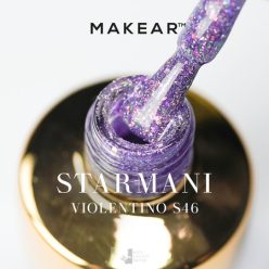 S46 Violetino STARMANI színminta - MAKEAR Gel Polish 8ml