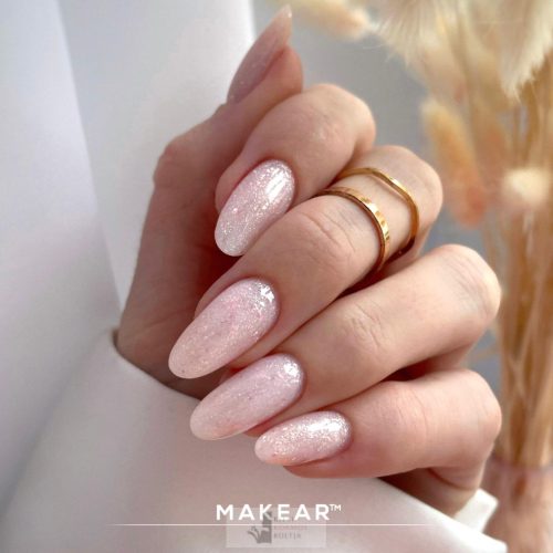 GG20 Milky Glitter - MAKEAR Gel&Go Builder Gél