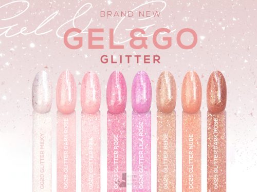 GG26 Glitter Nude - MAKEAR Gel&Go Builder Gél
