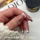 GG27 Glitter Dark Rose - MAKEAR Gel&Go Builder Gél