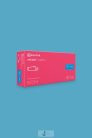 Mercator nitrylex® MAGENTA orvosi púdermentes nitril kesztyű - XS