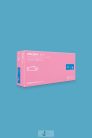 Mercator nitrylex® MAGENTA/ PINK orvosi púdermentes nitril kesztyű