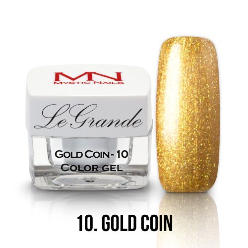 10. - Gold Coin - 4g - LeGrande Color Gel