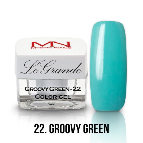 22. - Groovy Green - 4g - LeGrande Color Gel