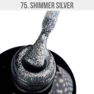 Gél Lakk 075 - Shimmer Silver 6ml