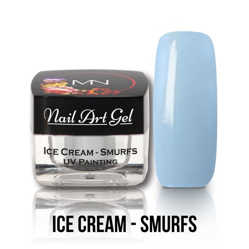 Ice Cream - Smurfs (HEMA-free) Nail Art - 4g - UV Festő Színes Zselé