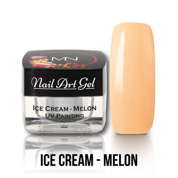 UV Festő Színes Zselé - Ice Cream - Melon (HEMA-free) - 4g