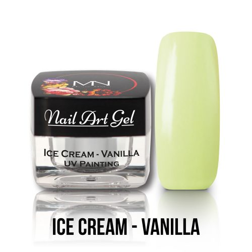 Ice Cream - Vanilla (HEMA-free) Nail Art - 4g - UV Festő Színes Zselé