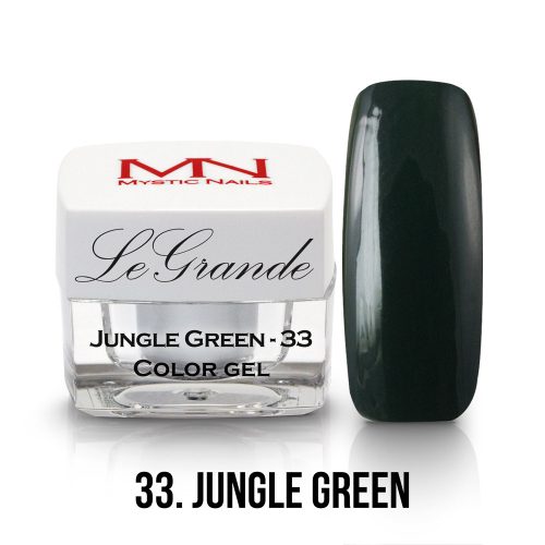 33. - Jungle Green - 4g - LeGrande Color Gel