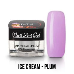   Ice Cream - Plum (HEMA-free) Nail Art - 4g - UV Festő Színes Zselé