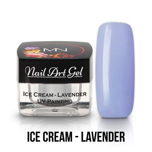 Ice Cream - Lavender (HEMA-free) Nail Art - 4g - UV Festő Színes Zselé