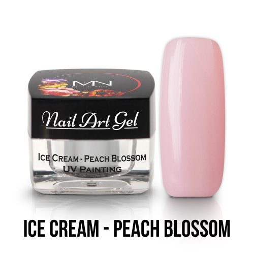 Ice Cream - Peach Blossom (HEMA-free) Nail Art - 4g - UV Festő Színes Zselé