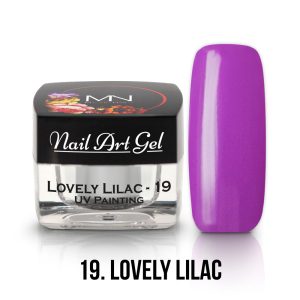 UV Festő Színes Zselé - 19 - Lovely Lilac (HEMA-free) - 4g