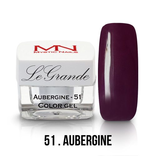 51. - Aubergine - 4g - LeGrande Color Gel