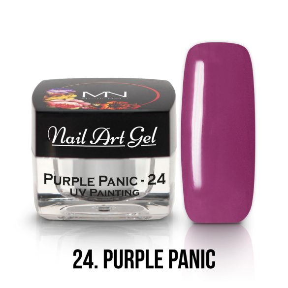 UV Festő Színes Zselé - 24 - Purple Panic (HEMA-free) - 4g