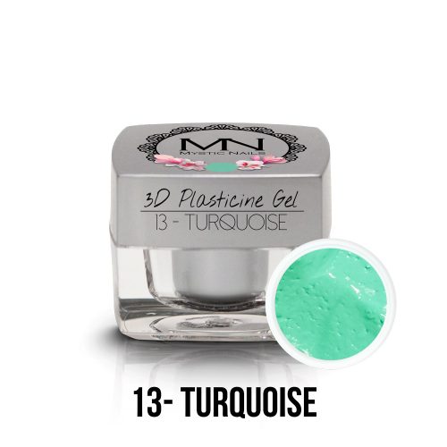 13 - Turquoise - 3,5g - 3D Gyurma Zselé