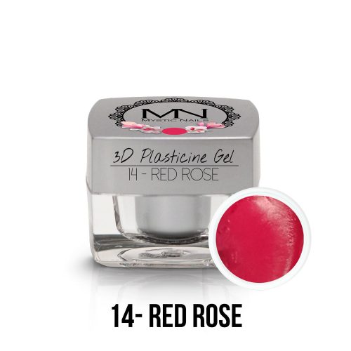 14 - Red Rose - 3,5g - 3D Gyurma Zselé