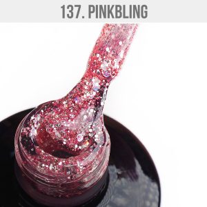 Gél Lakk 137 - Pinkbling - Hypoallergenic - 12ml