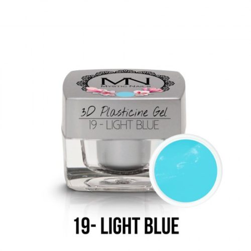 19 - Light Blue - 3,5g - 3D Gyurma Zselé