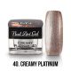 40 - Creamy Platinum Nail Art - 4g - UV Festő Színes Zselé