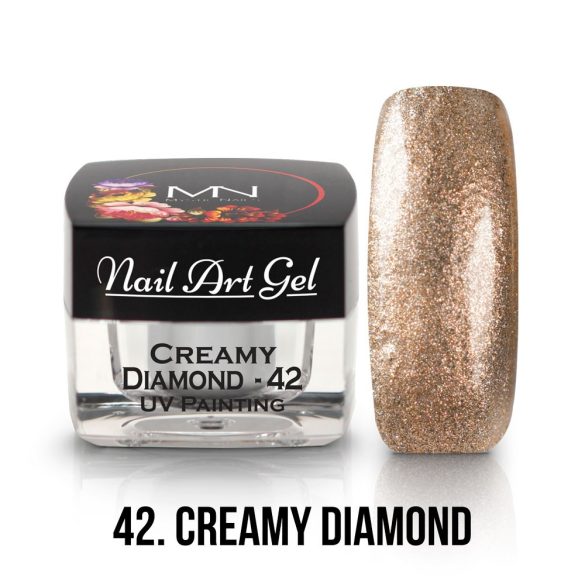 UV Festő Színes Zselé - 42 - Creamy Diamond - 4g