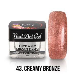 UV Festő Színes Zselé - 43 - Creamy Bronze - 4g