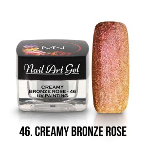 UV Festő Színes Zselé - 46 - Creamy Bronze Rose - 4g