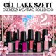Gél Lakk Szett 02 - Cseresznyevirág kollekció (HEMA-free) - 6 db x 6ml