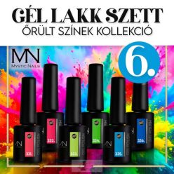 06 - Őrült színek kollekció (HEMA-free) - 6 db x 6 ml