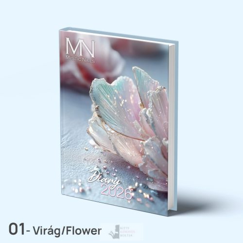 01 Virgág - Mystic Nails Határidőnapló - 2026 (HU/EN)