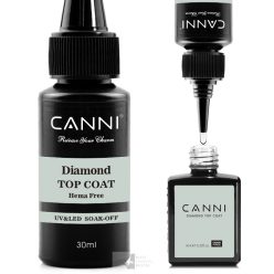   Diamond Top gel fényzselé 30ml - utántöltő CANNI - HEMA FREE