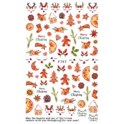 Köröm matrica - Karácsony, tél