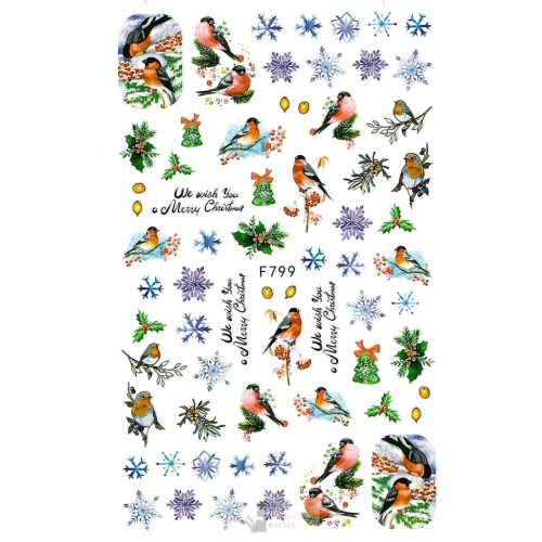 Köröm matrica - Karácsony, tél