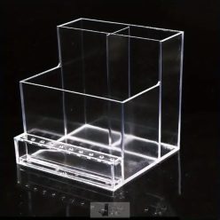   Csiszológép tartó, csiszolófej és ecsettartó - asztali rendszerező