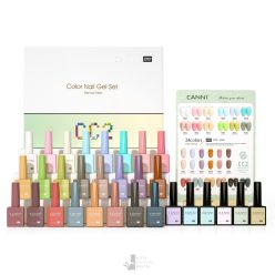 CC2 - CANNI HEMA FREE UV/LED gél lakk szett (24db-os)